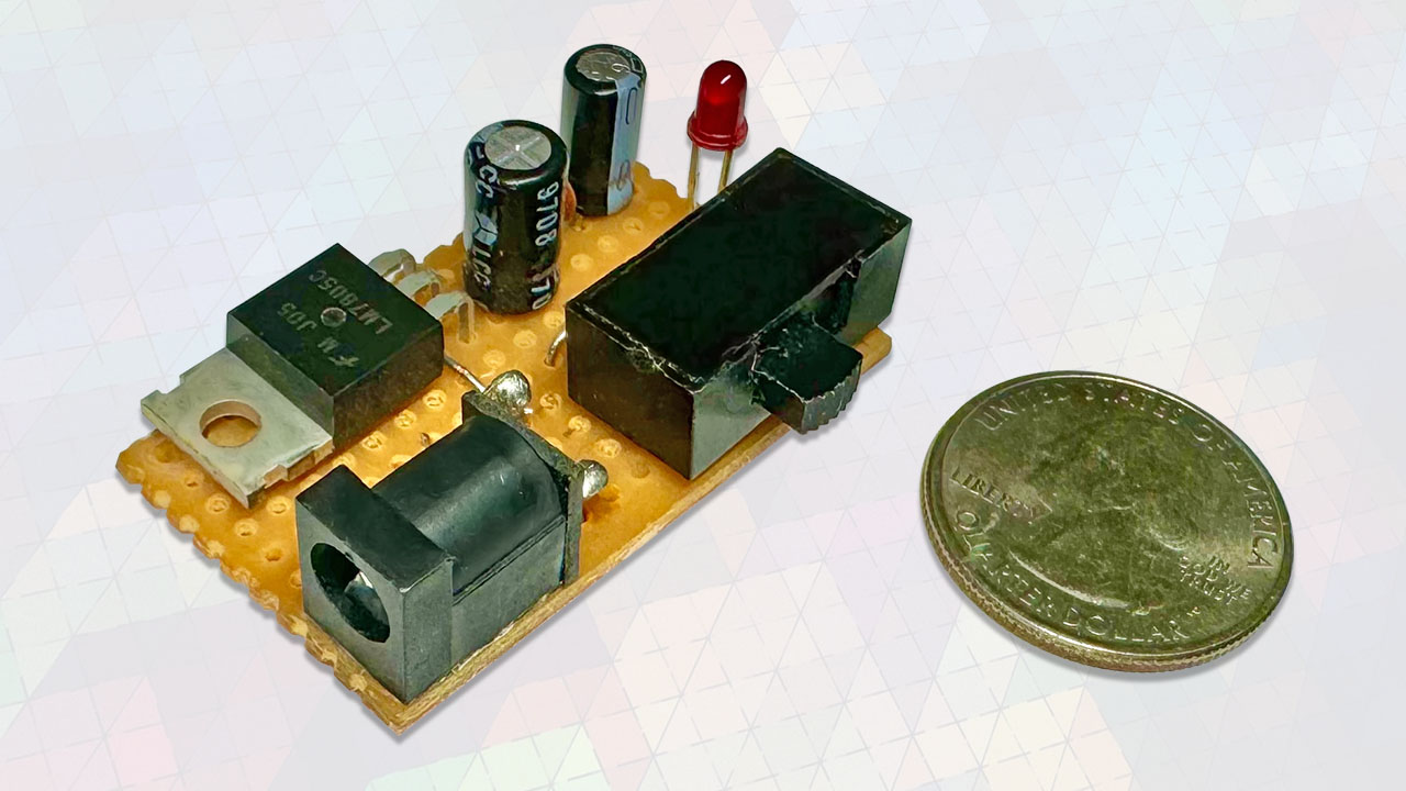 Stable +5V Regulated Power Supply