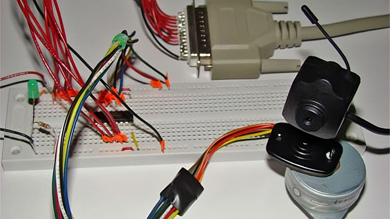 Rotary Camera Control with Stepper Motor